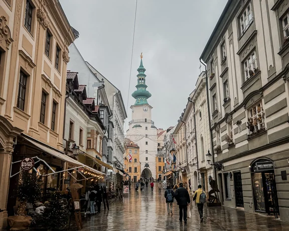 Bratislava city streets, Slovakia