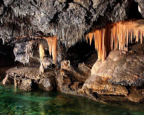 Cool off in the Demänovská Cave of Liberty below the Low Tatras and wonder at the fragile beauty of its stalactite ornamentation