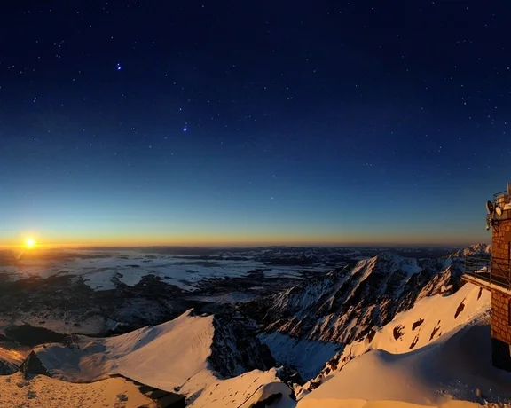 Take your journey to new heights! On top of Lomnický peak you can enjoy not only a breathtaking view but also an excellent cup of coffee. At an altitude of 2634 metres, it tastes like something from another world!