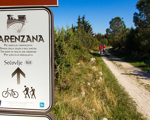 hiking excursion in Parenzana.