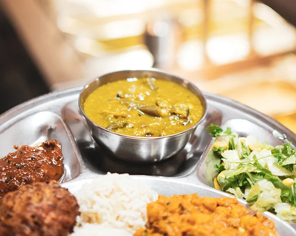 Experience Govinda for lovingly prepared vegetarian food in a unique atmosphere.